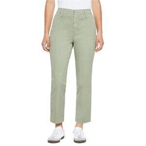 NEW Gap Women's 8 Slim Ankle Pants Green Chino N0222